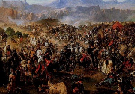 Derrota andaluza en la batalla de Al-Uqab