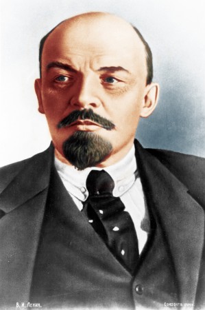 Lenin expone las "Tesis de abril"