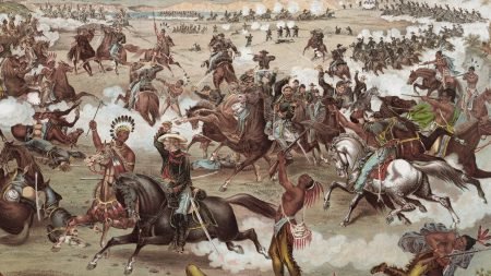 Victoria indígena sobre EEUU en Little Bighorn