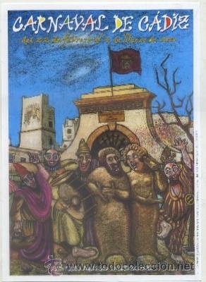 Cartel de Jose María Sánchez Casas que ganó el concurso en 2001.