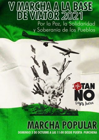 Almería: V marcha contra la base militar de Viator